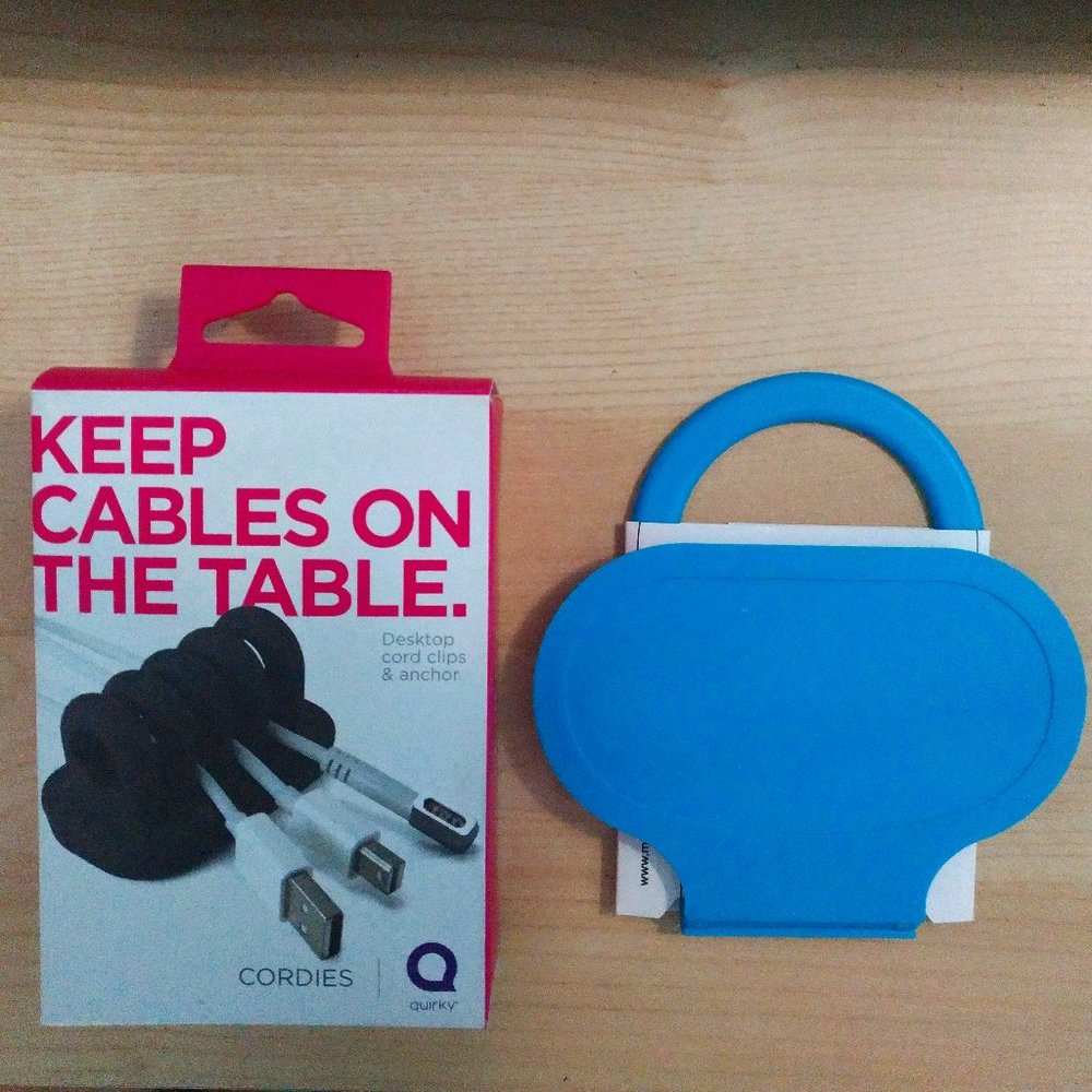 Office Organizers- Cable Divider & Phone Holder